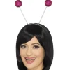 Diadema de Bolas Fucsia Purpurina