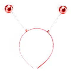 Diadema de Bolas Rojas
