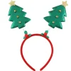 Diadema de Navidad Árboles Verdes