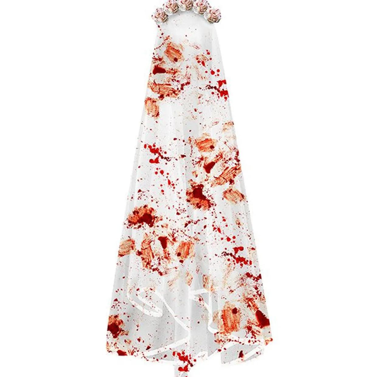 Diadema de Novia Sangrienta con Velo
