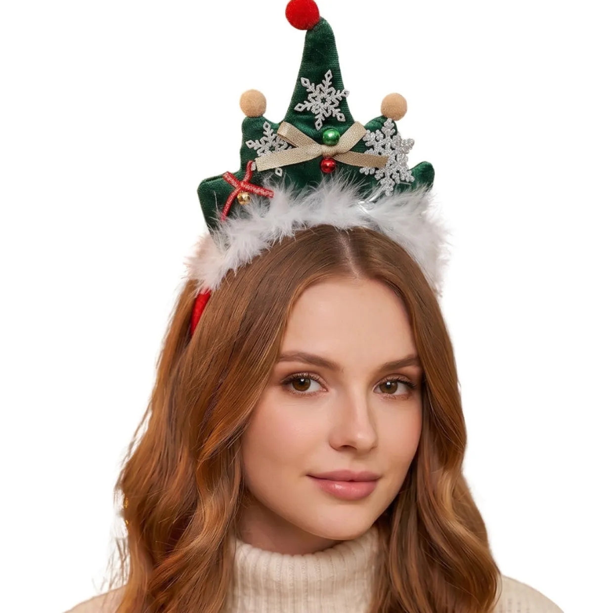 Diadema de Árbol de Navidad