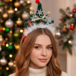 Diadema de Árbol de Navidad