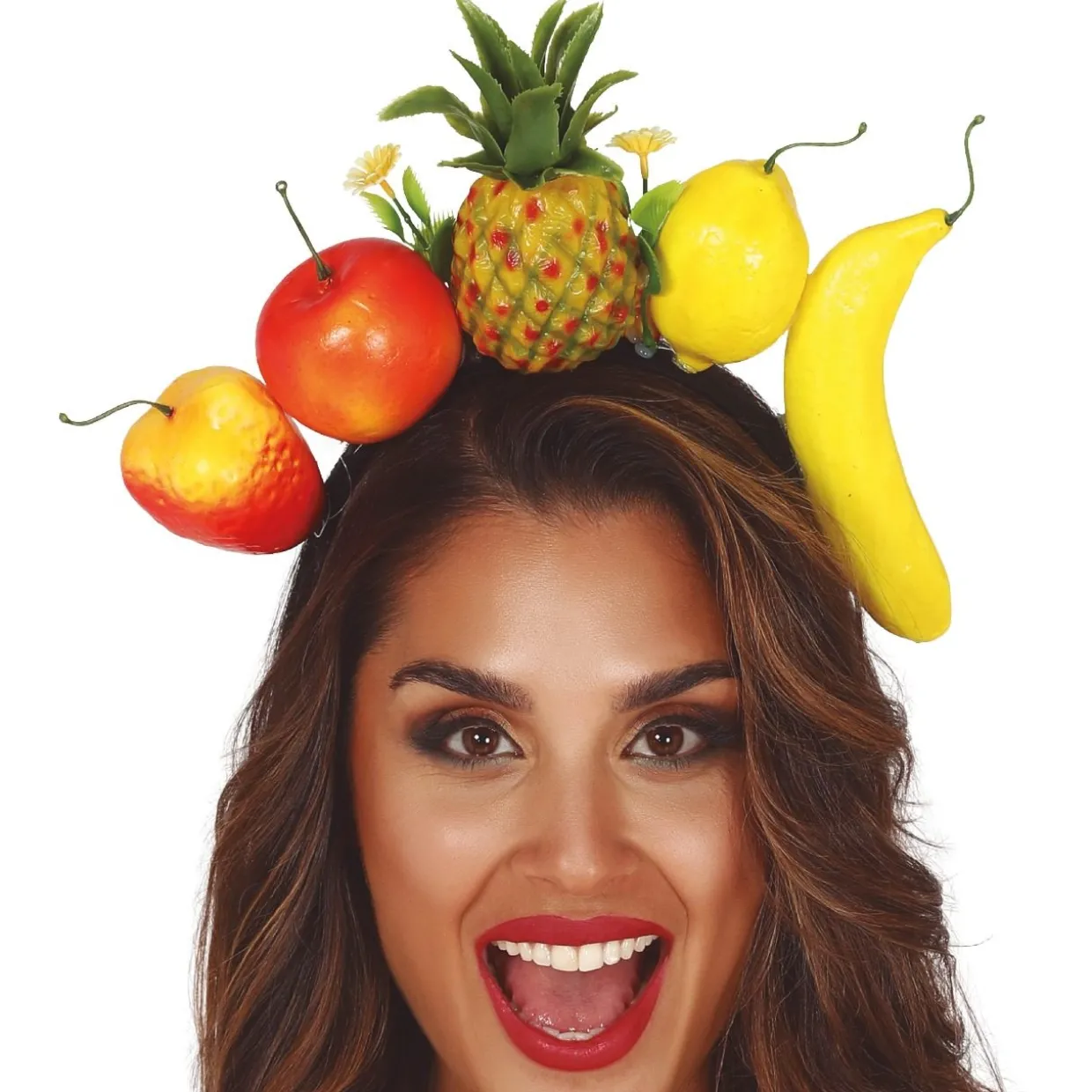 Diadema de Rumbera Frutas Coloridas