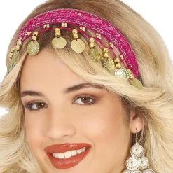 Diadema de Zíngara Fucsia