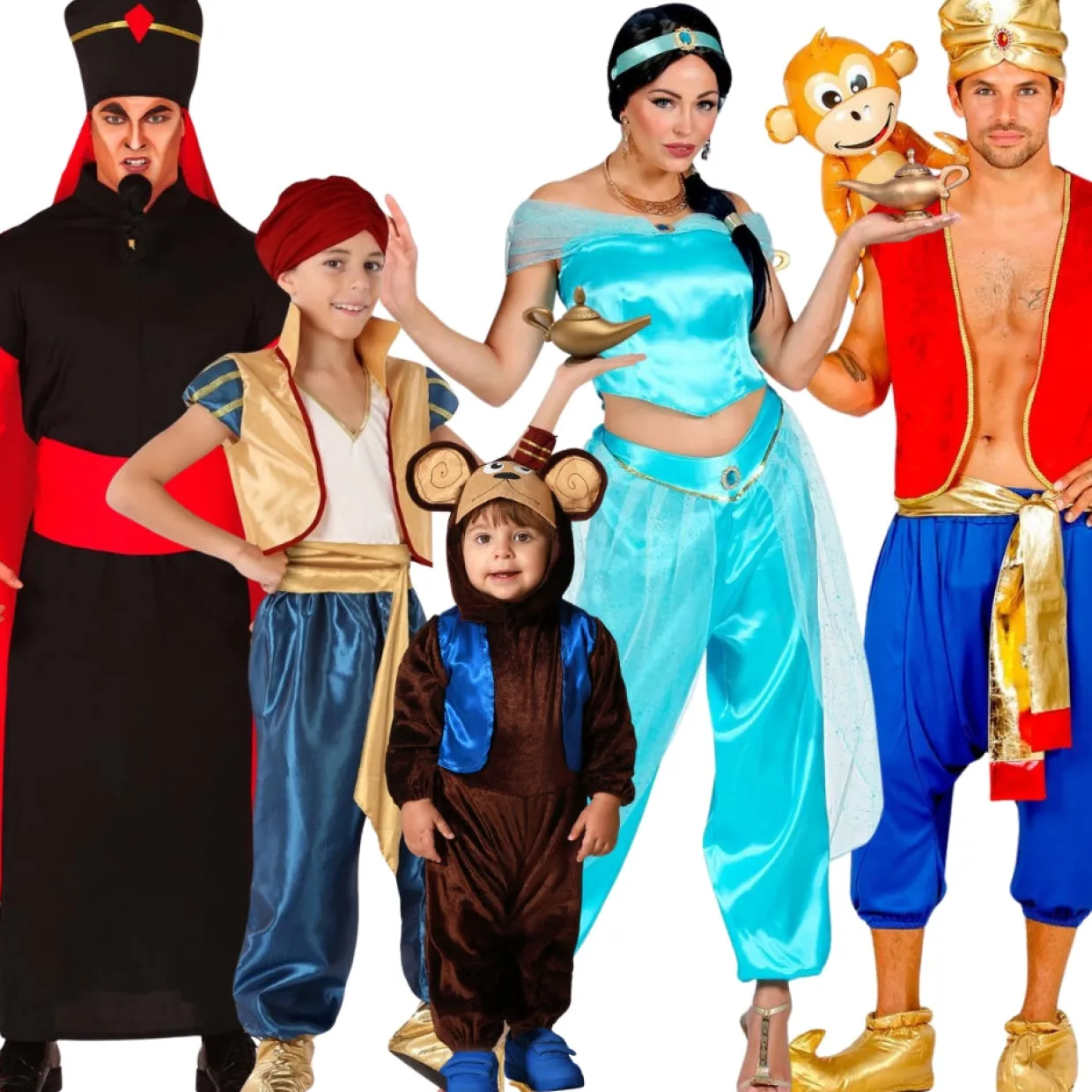 Disfraces en grupo de Aladin