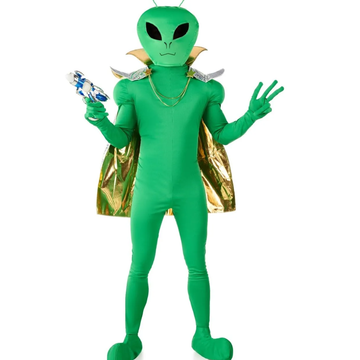 Disfraces en grupo de Alien Verdes