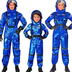 Disfraces en Grupo de Astronautas Space Azul