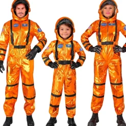 Disfraces en Grupo de Astronautas Space Naranja