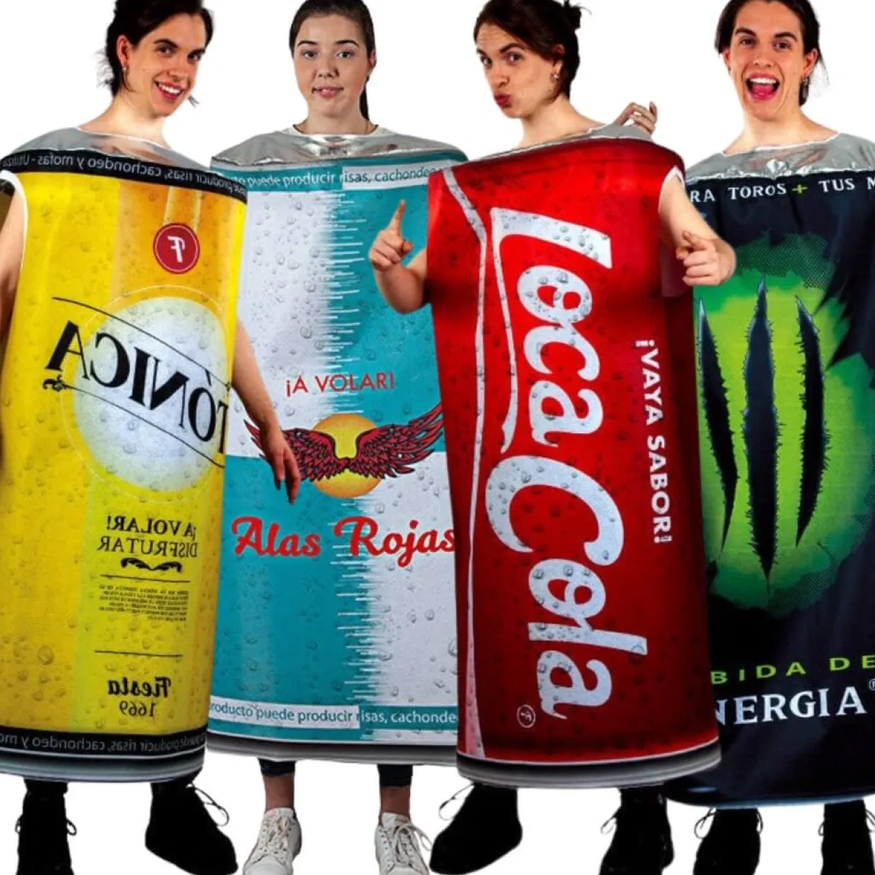 Disfraces en grupo de Bebidas
