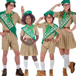 Disfraces en grupo de Boy Scout