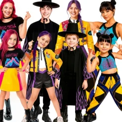 Disfraces en grupo de Cantantes K-Pop Coloridos