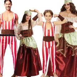 Disfraces en grupo de Circo Clásico