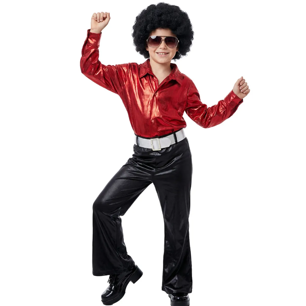 Disfraces en grupo de Disco Show