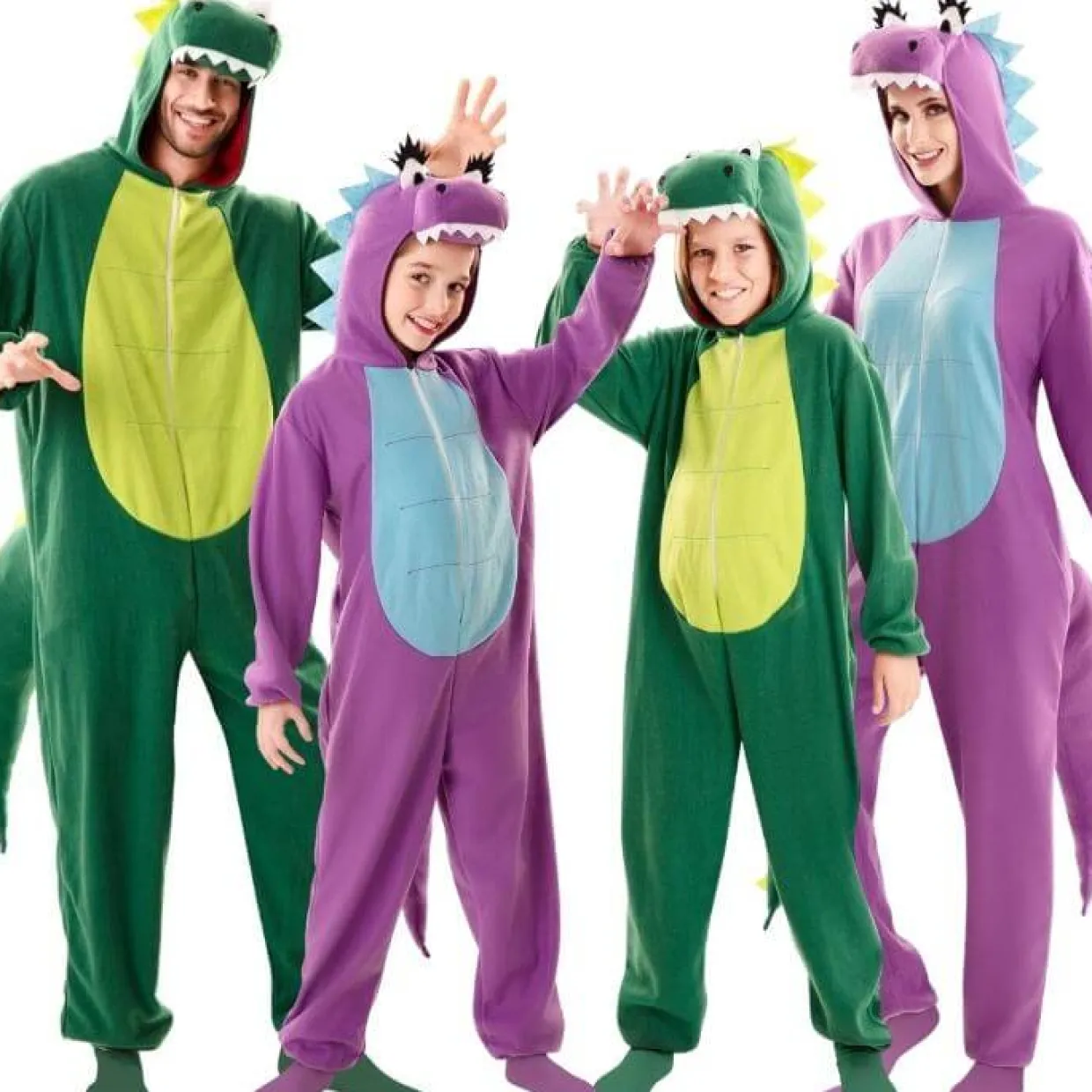 Disfraces en Grupo de Dragones