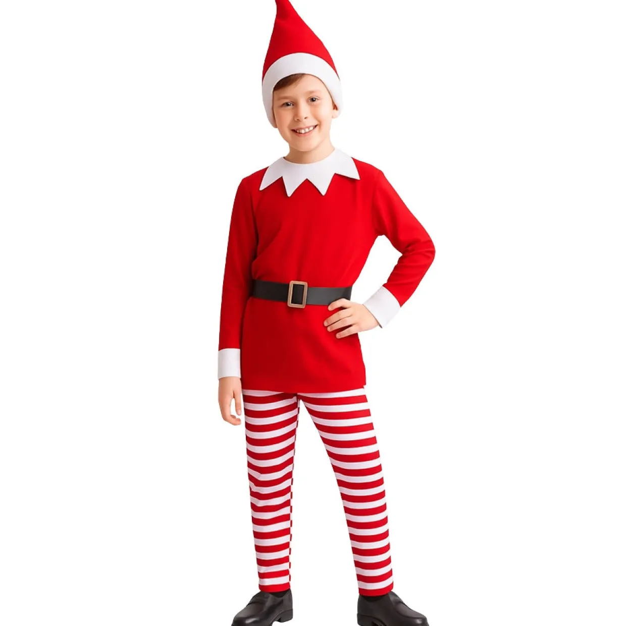 Disfraces en grupo de Elfos Traviesos de Navidad