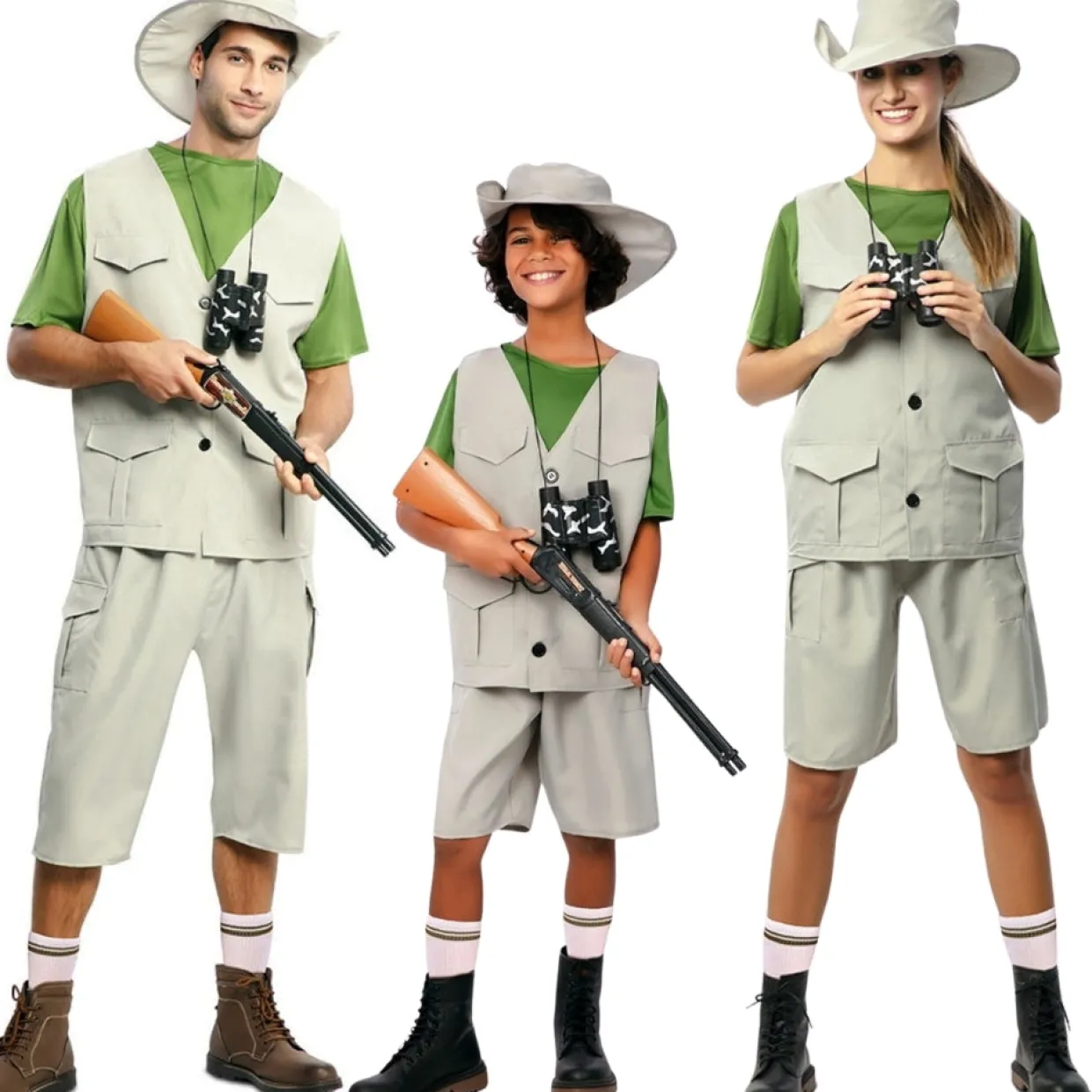 Disfraces en grupo de Exploradores Viajeros