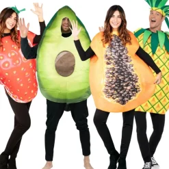 Disfraces en Grupo de Frutas Divertidas
