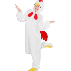 Disfraces en grupo de Gallos y Gallinas Peluche