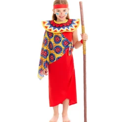 Disfraces en grupo de Guerreros Masai