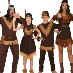 Disfraces en grupo de Indios Hopi