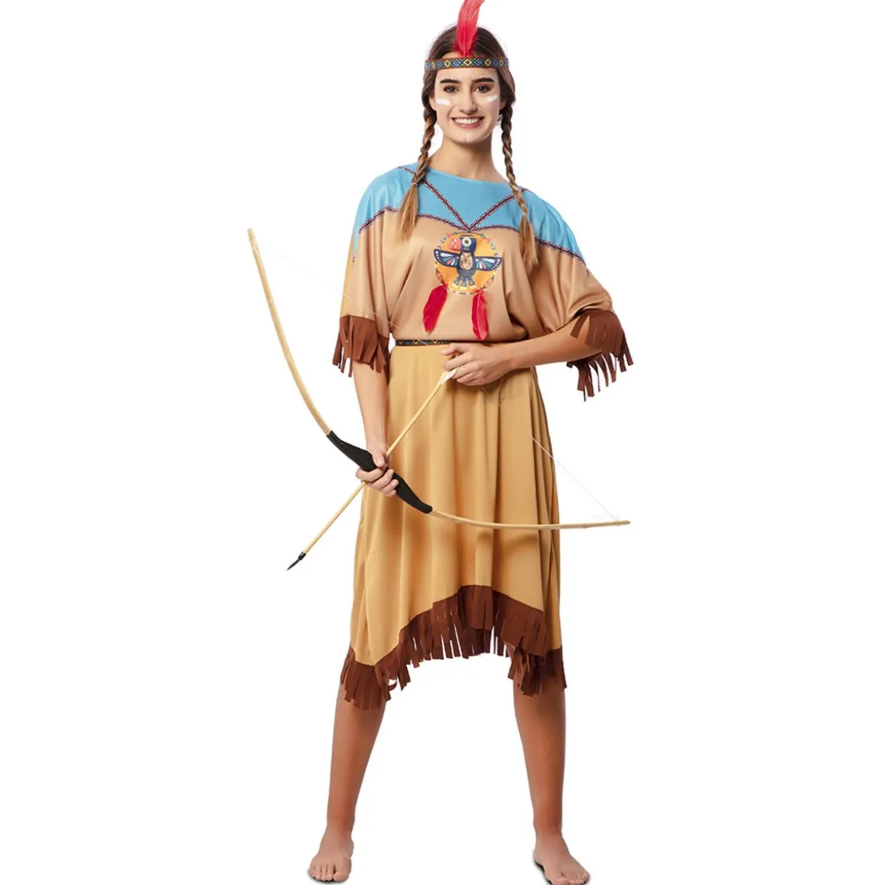 Disfraces en grupo de Indios Makah