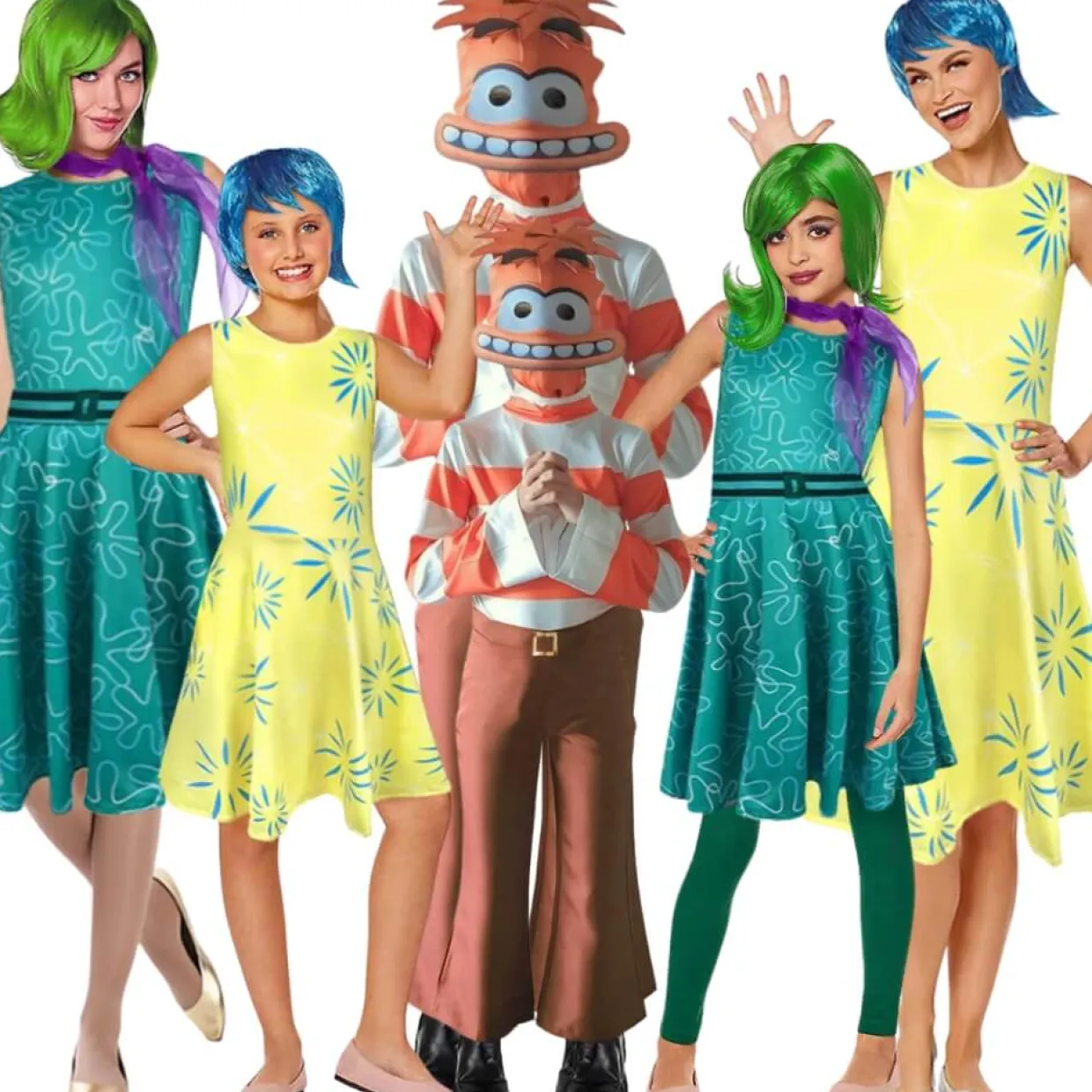 Disfraces en grupo de Inside Out