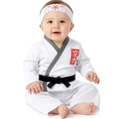 Disfraces en grupo de karate Kid y Cobra Kai