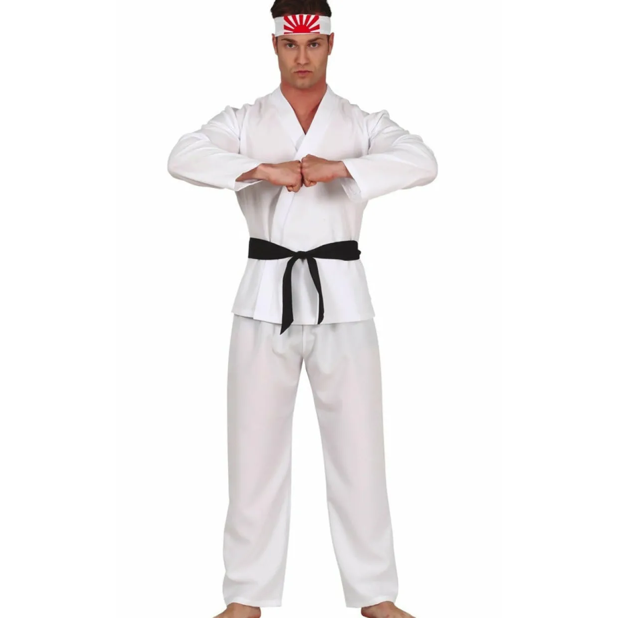 Disfraces en grupo de karate Kid y Cobra Kai