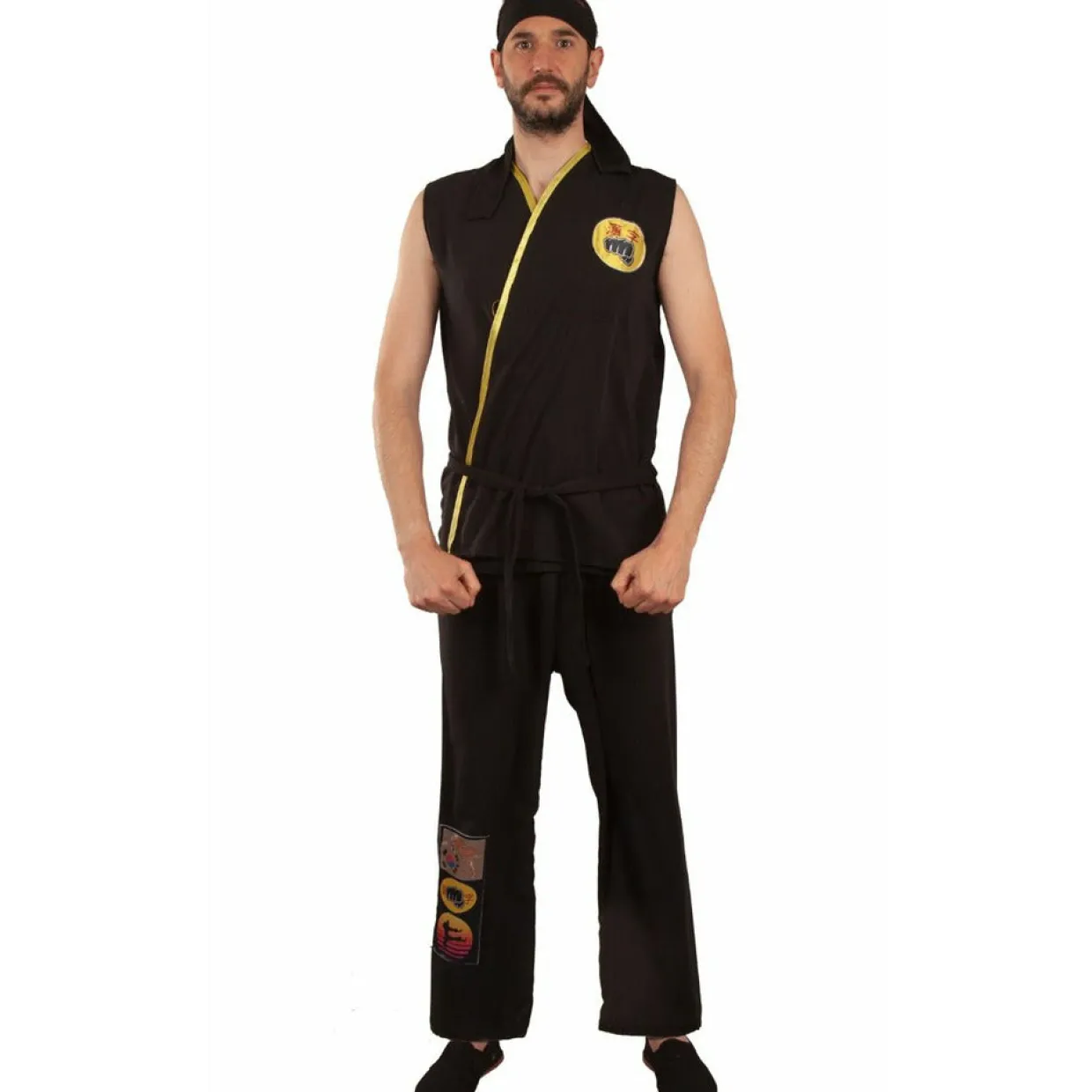 Disfraces en grupo de karate Kid y Cobra Kai