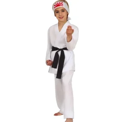 Disfraces en grupo de karate Kid y Cobra Kai