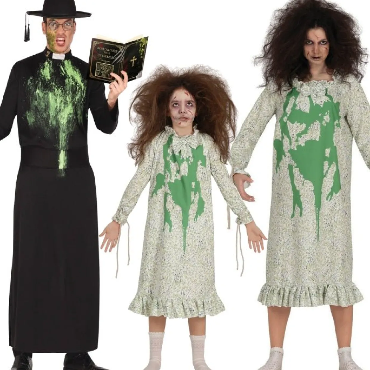 Disfraces en Grupo del Exorcista