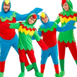 Disfraces en grupo de Loros