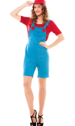 Disfraces en grupo de Mario y Princesa Peach
