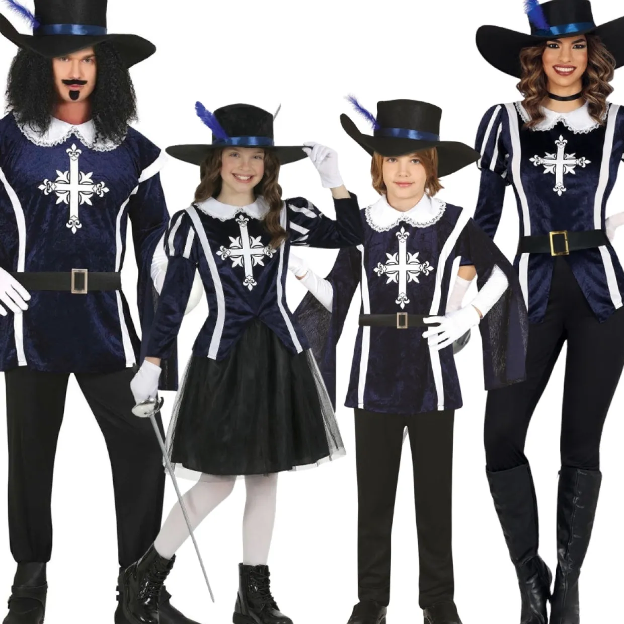 Disfraces en Grupo de Mosqueteros D'Artagnan