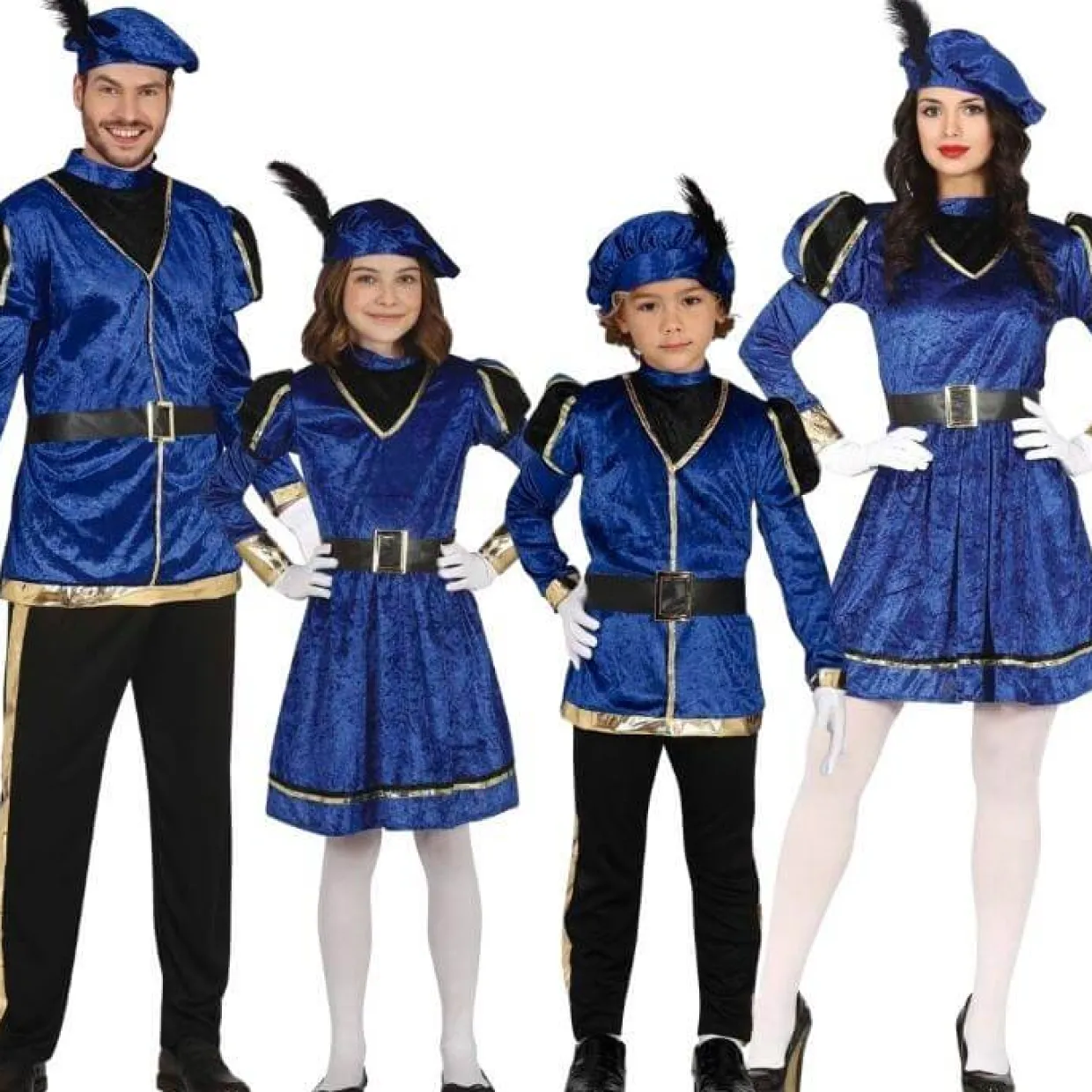 Disfraces en Grupo de Pajes Reales Azules