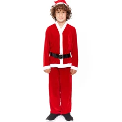 Disfraces en grupo de Papá y Mamá Noel Eco