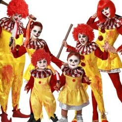 Disfraces en grupo de Payasos Burger Siniestros