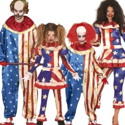 Disfraces en grupo de Payasos USA