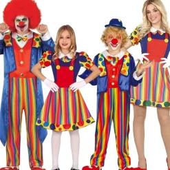 Disfraces en grupo de Payasos Divertidos