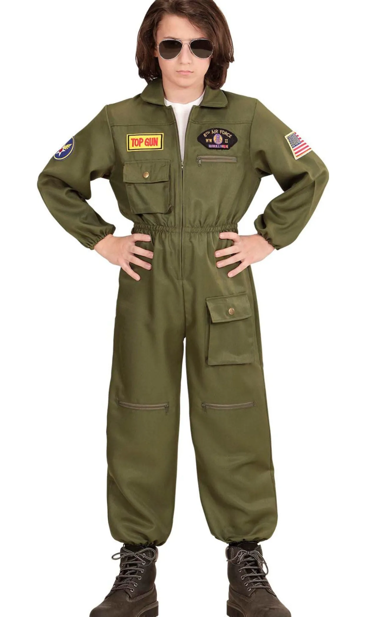 Disfraces en grupo de Pilotos de Combate