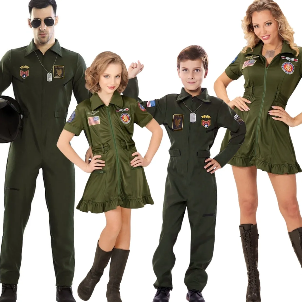 Disfraces en Grupo de Pilotos Combate Aviadores