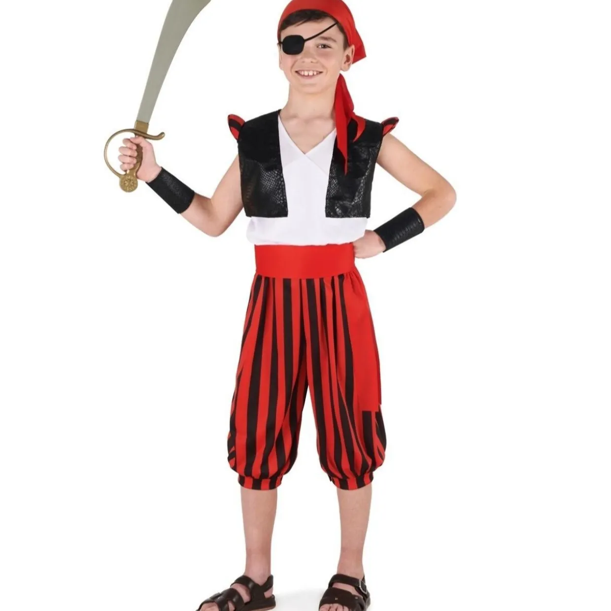 Disfraces en grupo de Piratas Tuertos