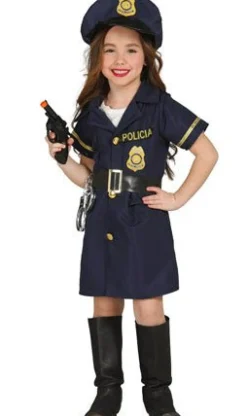 Disfraces en grupo de Policías Oficiales