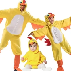 Disfraces en Grupo de Pollos