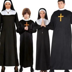 Disfraces en grupo de Religiosos