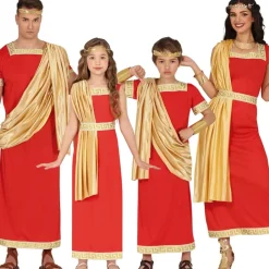 Disfraces en grupo de Romanos Rojos