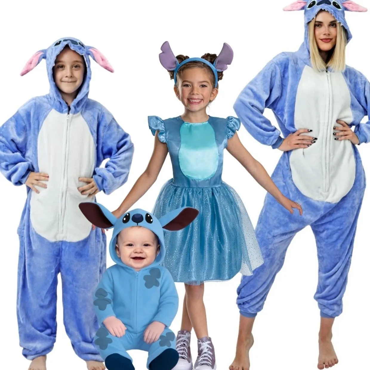 Disfraces en grupo de Stitch