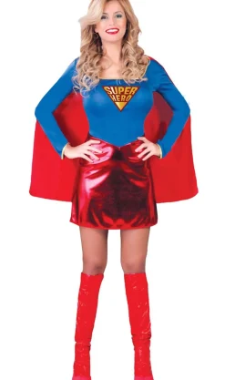 Disfraces en Grupo de Superman y Supergirl