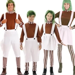 Disfraces en grupo de Umpa Lumpas