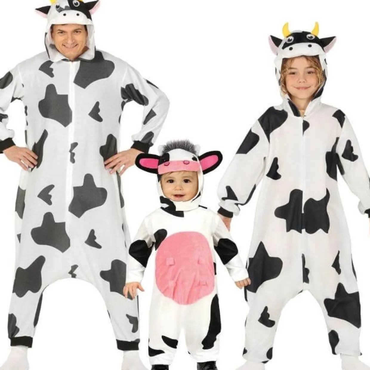 Disfraces en Grupo de Vacas